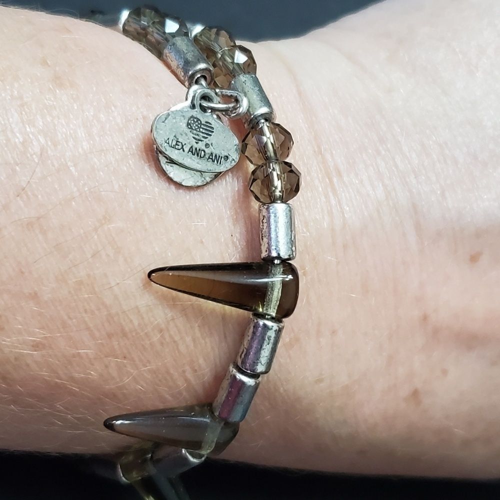 Alex and Ani Vintage Sixty-Six Depths of the Wild wrap bracelet